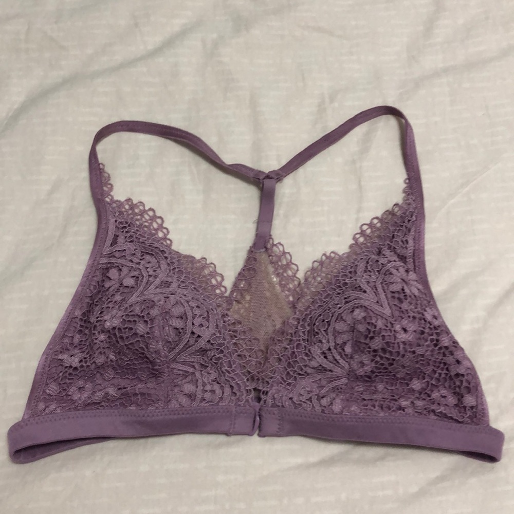Lavender front close VS bralette - XS